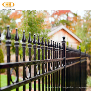 Garden decoration border metal steel privacy fence